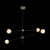SL429.403.04 Светильник подвесной ST-Luce Черный, Золото/Белый G9 4*40W