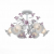 SL701.503.06 Люстра потолочная ST-Luce Белый/Белый, Пурпурный, Прозрачный E27 6*60W