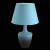 SL990.804.01 Настольная лампа ST-Luce Черны, Небесно голубой/Небесно голубой E27 1*60W (из 2-х короб