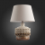 SL995.504.01 Настольная лампа ST-Luce Светло-Коричневый, Бежевый/Серый E27 1*60W (из 2-х коробок)