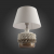SL995.504.01 Настольная лампа ST-Luce Светло-Коричневый, Бежевый/Серый E27 1*60W (из 2-х коробок)