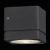 SL563.401.01 Светильник уличный настенный ST-Luce Черный/Прозрачный LED 1*8W