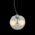 SL512.103.03 Светильник подвесной ST-Luce Хром/Прозрачный E27 Globe 3*60W