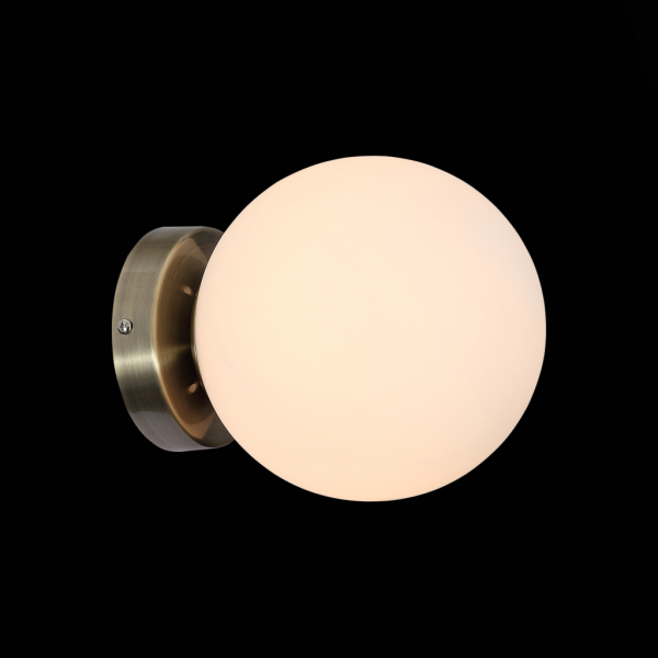SL717.301.01 Светильник настенно-потолочный ST-Luce Бронза/Белый E27 1*40W