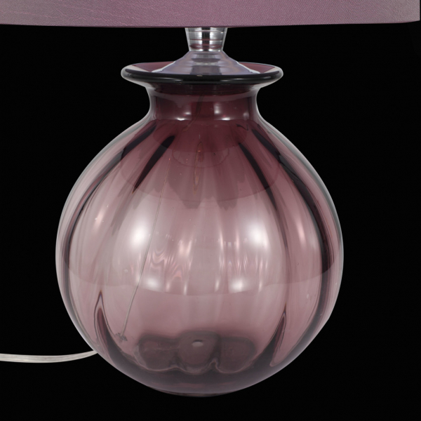 SL968.604.01 Настольная лампа ST-Luce Хром, Пурпурный/Пурпурный, Белый E27 1*60W (из 2-х коробок)