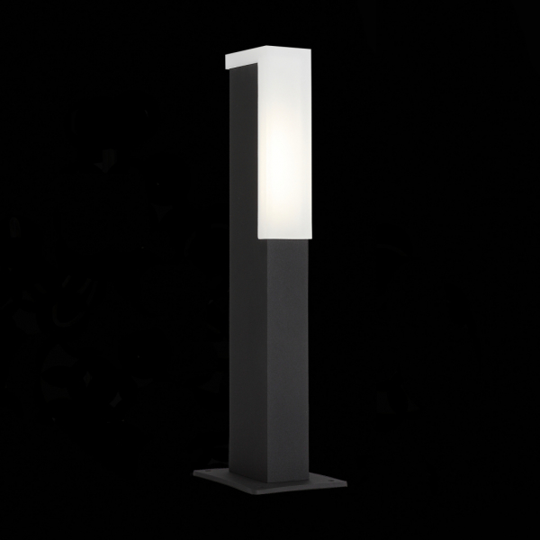 SL096.405.02 Светильник уличный наземный ST-Luce Черный/Белый LED 2*2W