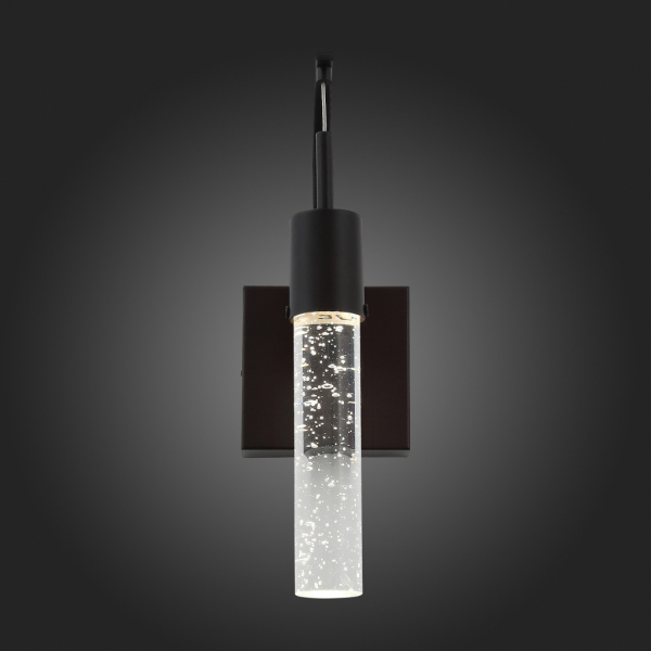 SL215.401.01 Бра ST-Luce Черный хром, Анодированная бронза/Прозрачный LED 1*3W