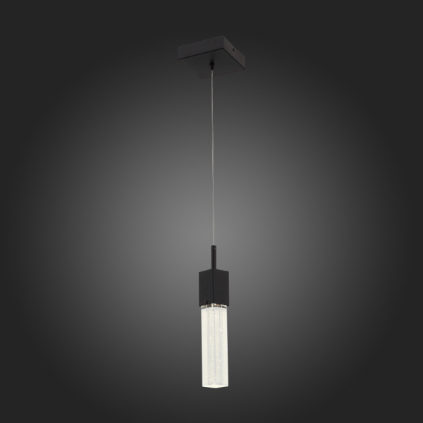 SL216.403.01 Подвес ST-Luce Черный/Прозрачный LED 1*3W