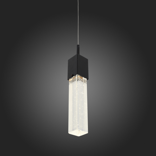 SL216.403.01 Подвес ST-Luce Черный/Прозрачный LED 1*3W