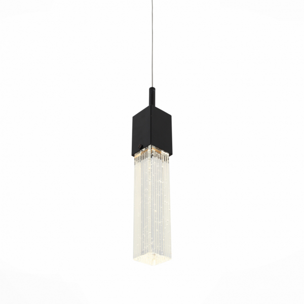 SL216.403.01 Подвес ST-Luce Черный/Прозрачный LED 1*3W