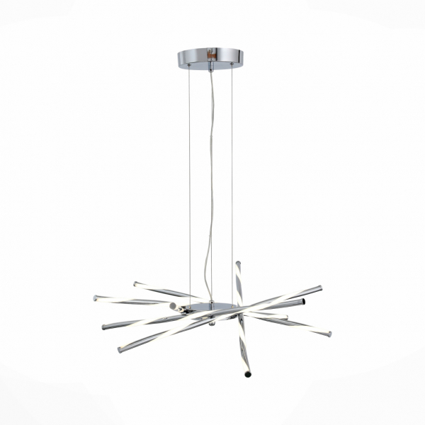 SL961.103.06 Люстра подвесная ST-Luce Хром/Белый, Хром LED 6*12W