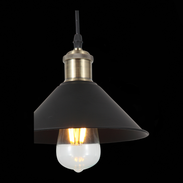 SL194.403.01 Подвес ST-Luce Черный/Черный, Бронза E27 1*60W