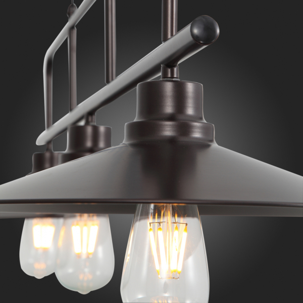 SL265.403.03 Люстра подвесная ST-Luce Кофейный/Кофейный E27 3*60W