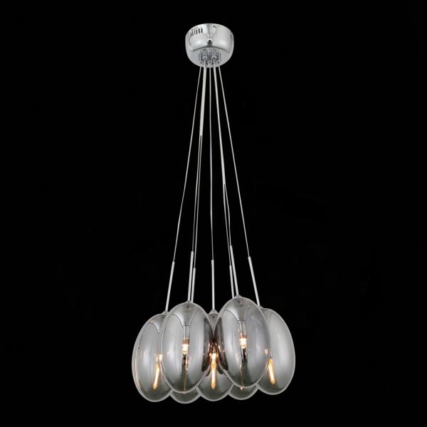 SL433.103.07 Светильник подвесной ST-Luce Хром/Дымчатый G4 LED 7*3W