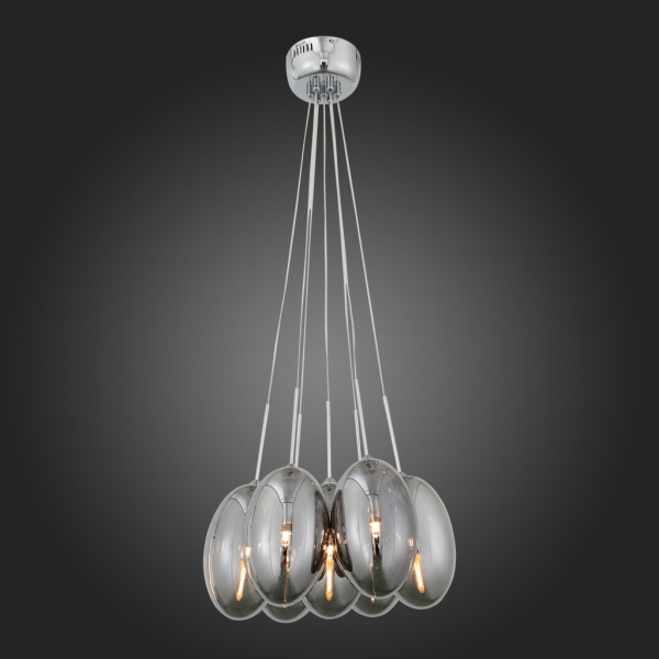 SL433.103.07 Светильник подвесной ST-Luce Хром/Дымчатый G4 LED 7*3W