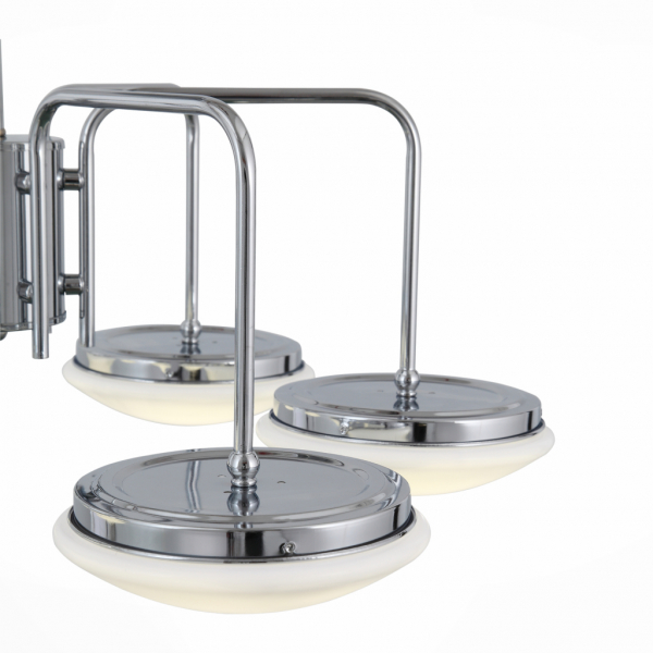 SLE120.102.06 Люстра потолочная ST-Luce Хром/Белый LED 6*12W