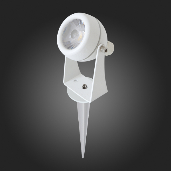 SL098.505.01 Светильник уличный наземный ST-Luce Белый/Прозрачный LED 1*8W