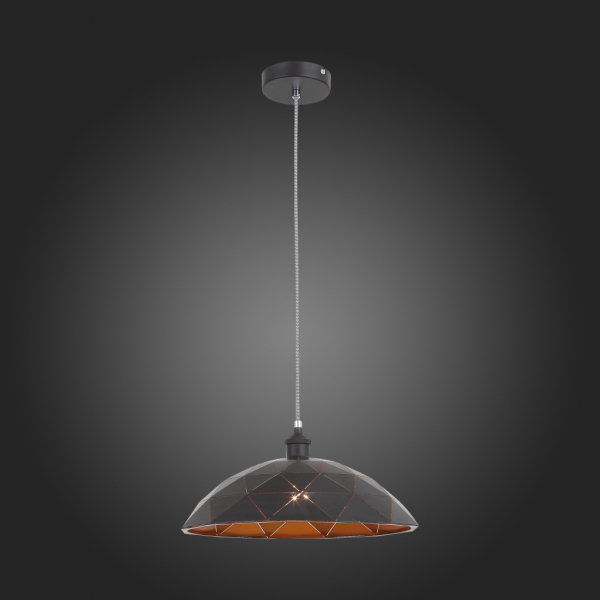 SL258.443.01 Подвес ST-Luce Черный/Черный, Золото E27 1*60W
