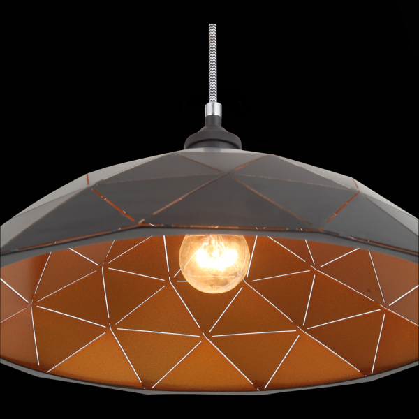 SL258.443.01 Подвес ST-Luce Черный/Черный, Золото E27 1*60W