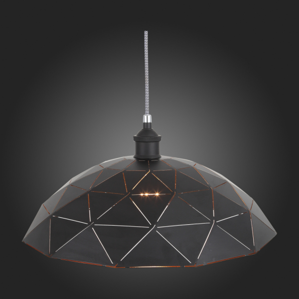 SL258.443.01 Подвес ST-Luce Черный/Черный, Золото E27 1*60W