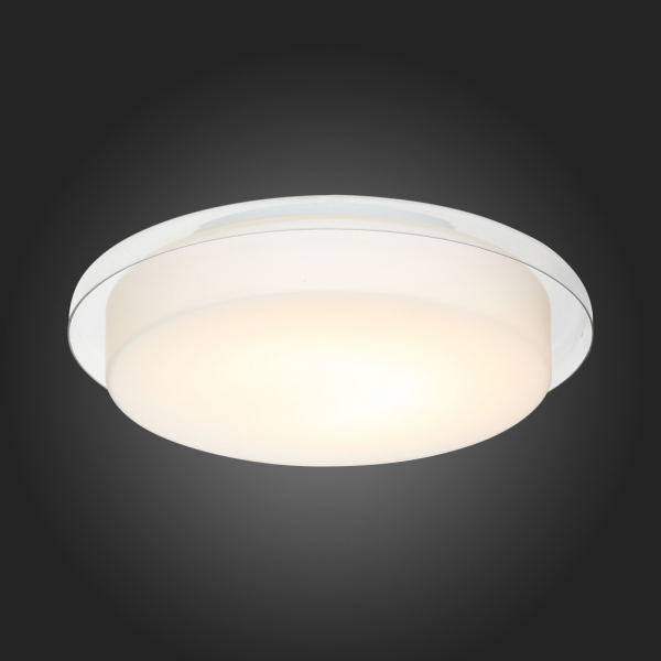 SL466.512.01 Светильник настенно-потолочный ST-Luce Белый/Белый, Прозрачный LED 1*5W