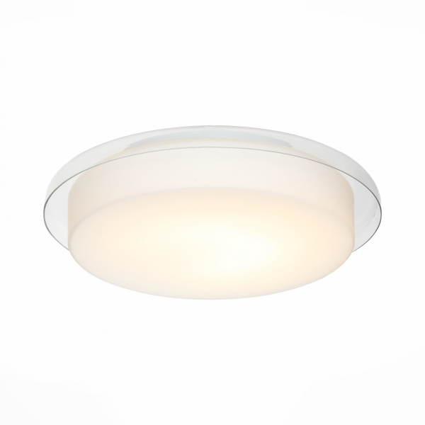 SL466.512.01 Светильник настенно-потолочный ST-Luce Белый/Белый, Прозрачный LED 1*5W