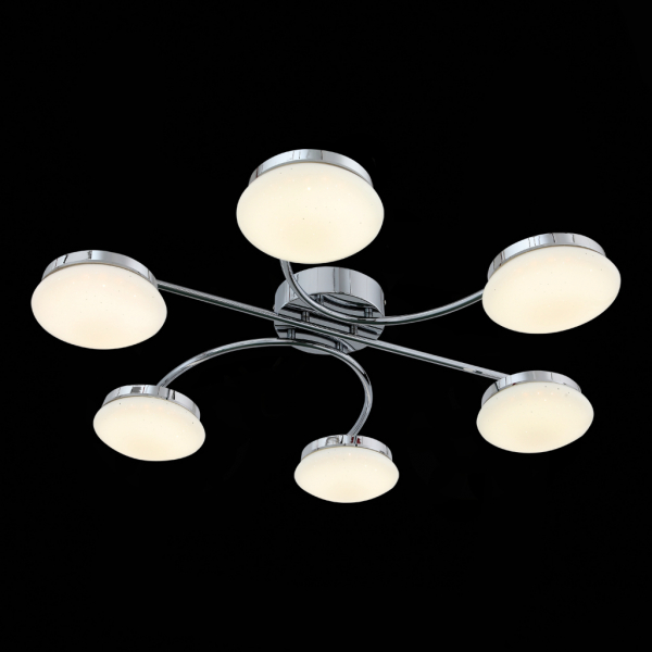 SL946.112.06 Люстра потолочная ST-Luce Хром/Белый LED 6*8W