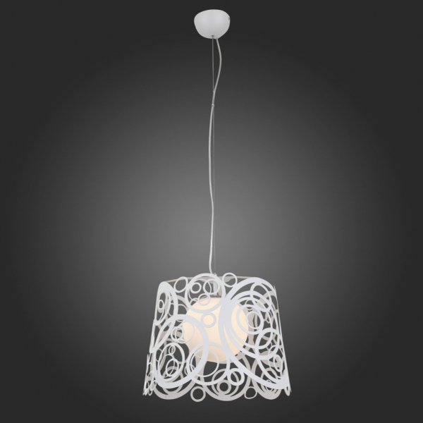 SL230.503.01 Светильник подвесной ST-Luce Белый/Белый E27 1*60W