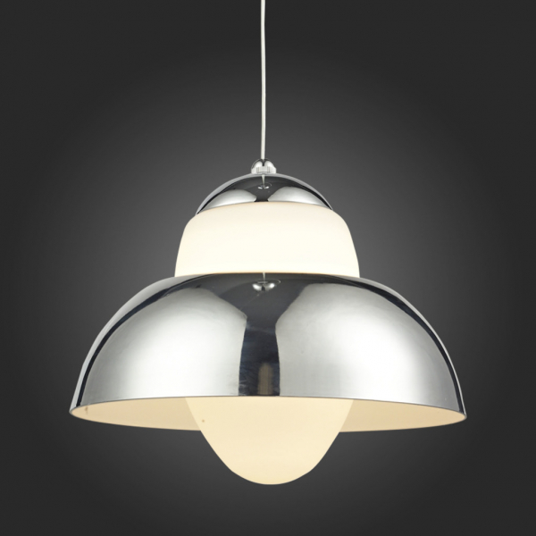SL345.103.01 Подвес ST-Luce Хром/Белый, Хром LED 1*5W