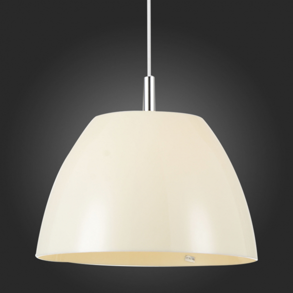 SL480.553.01 Светильник подвесной ST-Luce Белый/Бежевый E27 1*40W