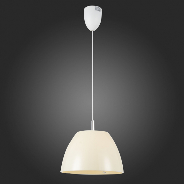 SL480.553.01 Светильник подвесной ST-Luce Белый/Бежевый E27 1*40W