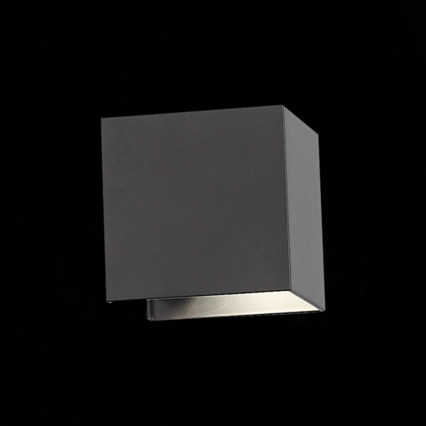 SL560.401.02 Светильник уличный настенный ST-Luce Черный/Черный LED 2*3W