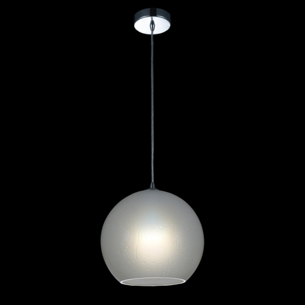 SL707.513.01 Светильник подвесной ST-Luce Хром/Белый с капельками E27 1*60W