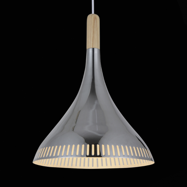 SL710.103.01 Светильник подвесной ST-Luce Хром/Хром, Белый E27 1*60W