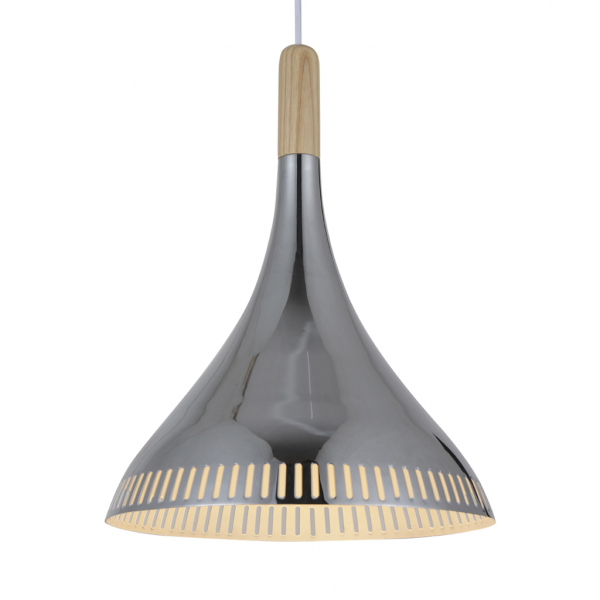 SL710.103.01 Светильник подвесной ST-Luce Хром/Хром, Белый E27 1*60W