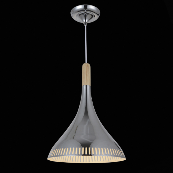 SL710.103.01 Светильник подвесной ST-Luce Хром/Хром, Белый E27 1*60W