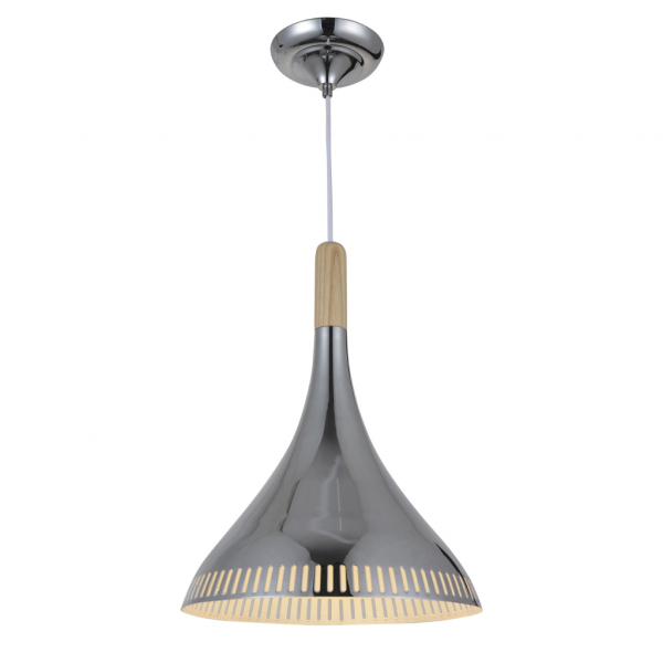 SL710.103.01 Светильник подвесной ST-Luce Хром/Хром, Белый E27 1*60W