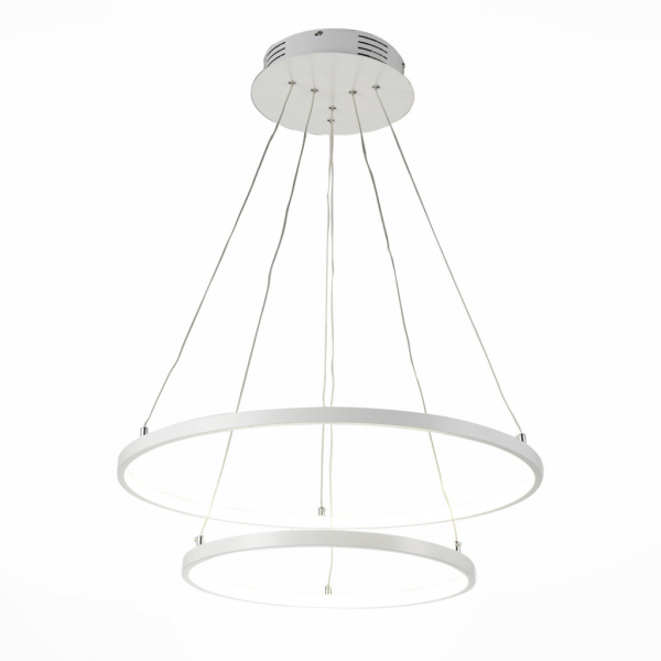 SL904.103.02 Люстра подвесная ST-Luce Белый/Белый LED 1*75W