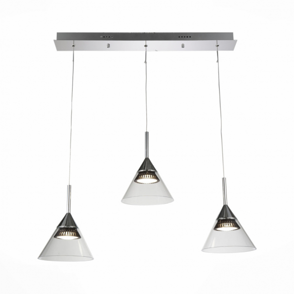 SL930.103.03 Светильник подвесной ST-Luce Хром/Прозрачный LED 3*7W