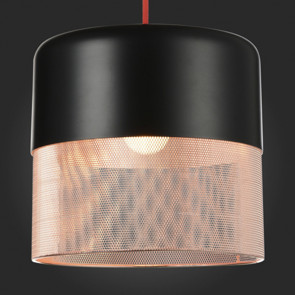 SL976.403.01 Светильник подвесной ST-Luce Черный/Черный, Медь E27 1*60W