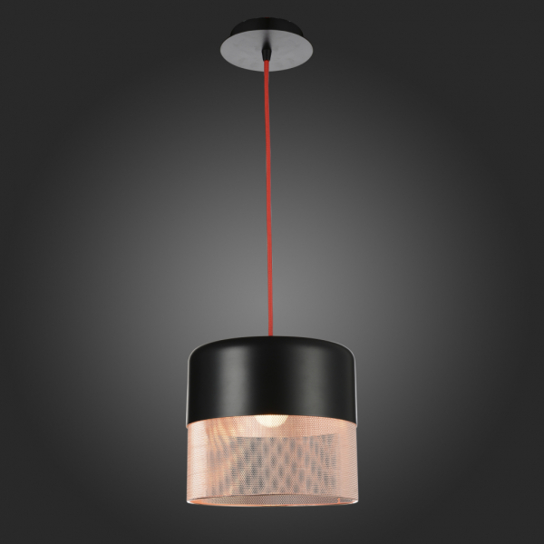 SL976.403.01 Светильник подвесной ST-Luce Черный/Черный, Медь E27 1*60W