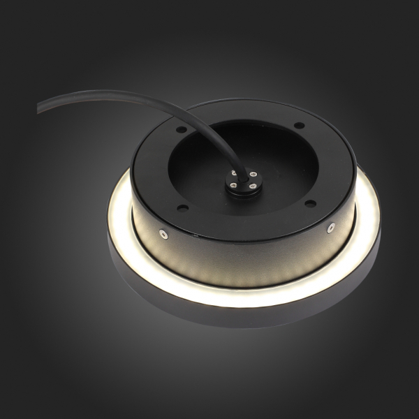 SL078.445.01 Светильник уличный наземный ST-Luce Черный/Черный, Белый LED 1*7,2W