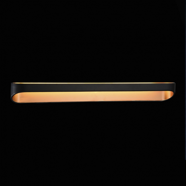 SL582.411.01 Светильник настенный ST-Luce Черный, Золото/Черный, Золото LED 1*18W