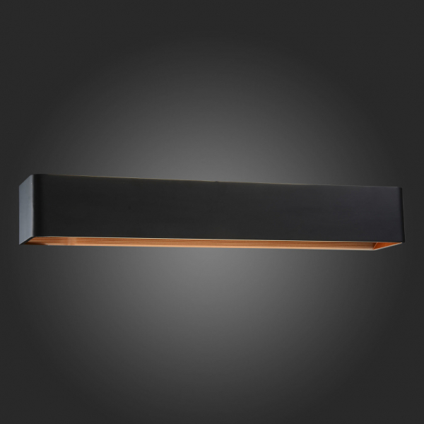 SL592.411.01 Светильник настенный ST-Luce Черный, Золото/Черный, Золото LED 1*18W