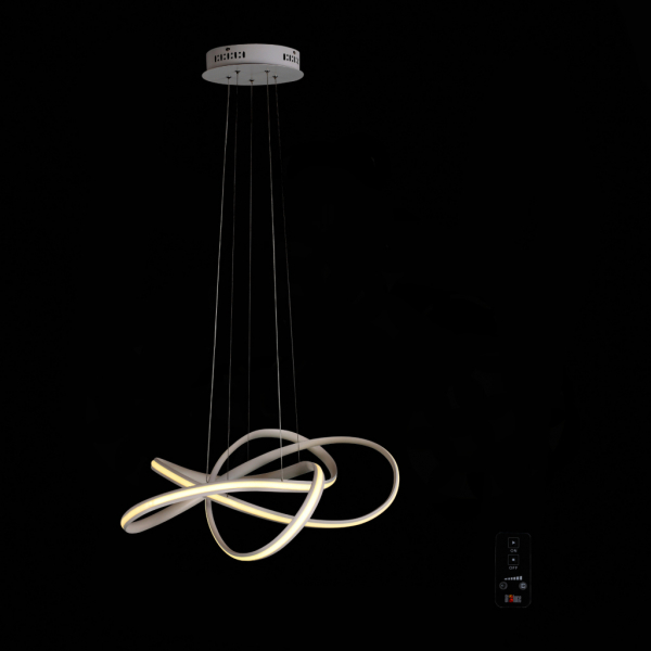 SL954.513.01 Люстра подвесная ST-Luce Белый/Белый LED 1*76W