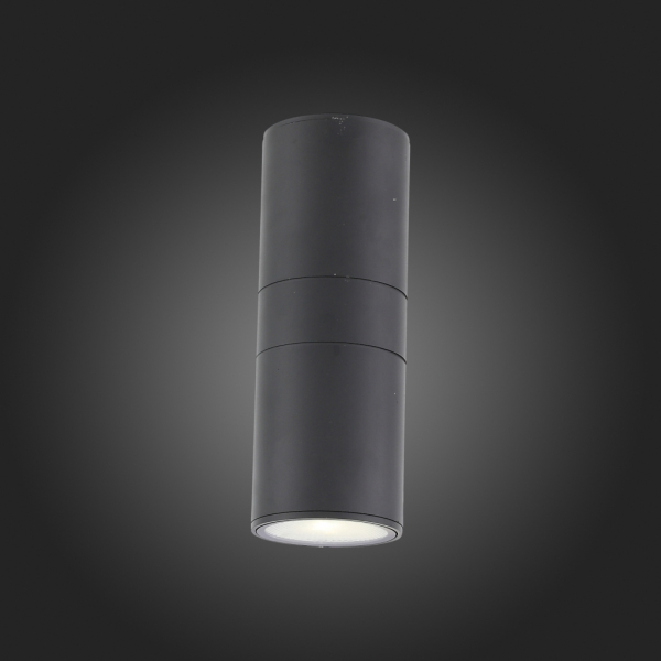 SL074.411.02 Светильник уличный настенный ST-Luce Черный/Черный LED 2*8W