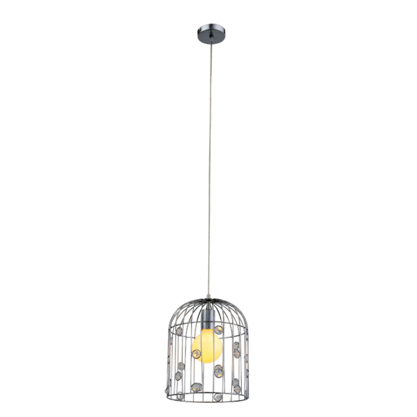 SL195.103.01 Светильник подвесной ST-Luce Хром/Хром E27 1*60W