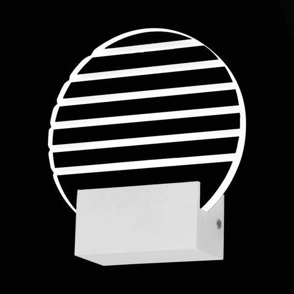 SL580.001.01 Светильник настенный ST-Luce Белый/Прозрачный LED 1*6W