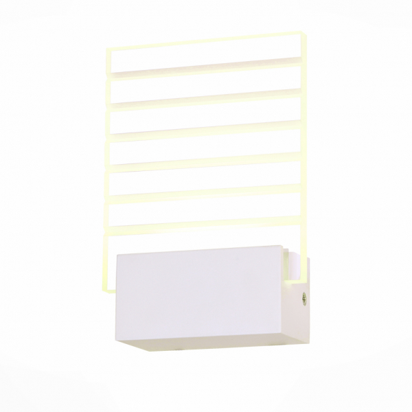 SL580.101.01 Светильник настенный ST-Luce Белый/Прозрачный LED 1*6W