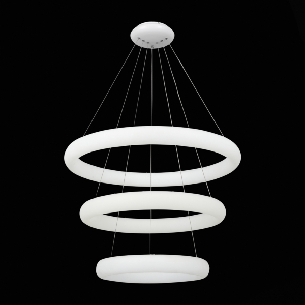 SL902.503.03 Светильник подвесной ST-Luce Хром/Белый LED 1*80W